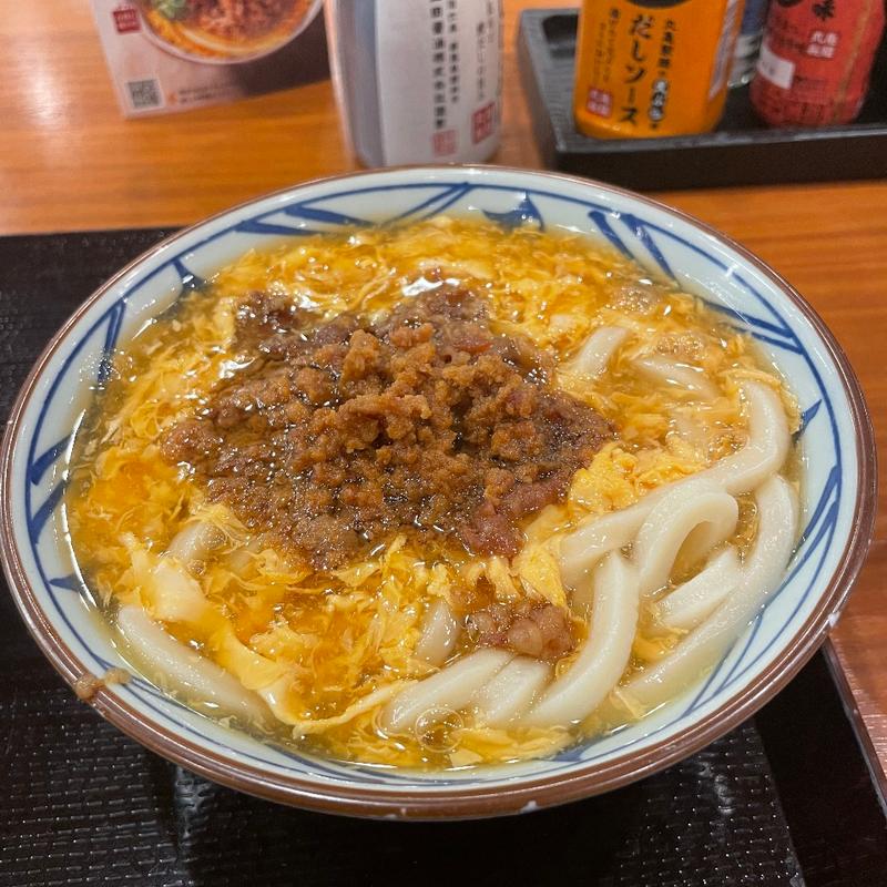 肉がさねあんかけ(丸亀製麺大府)