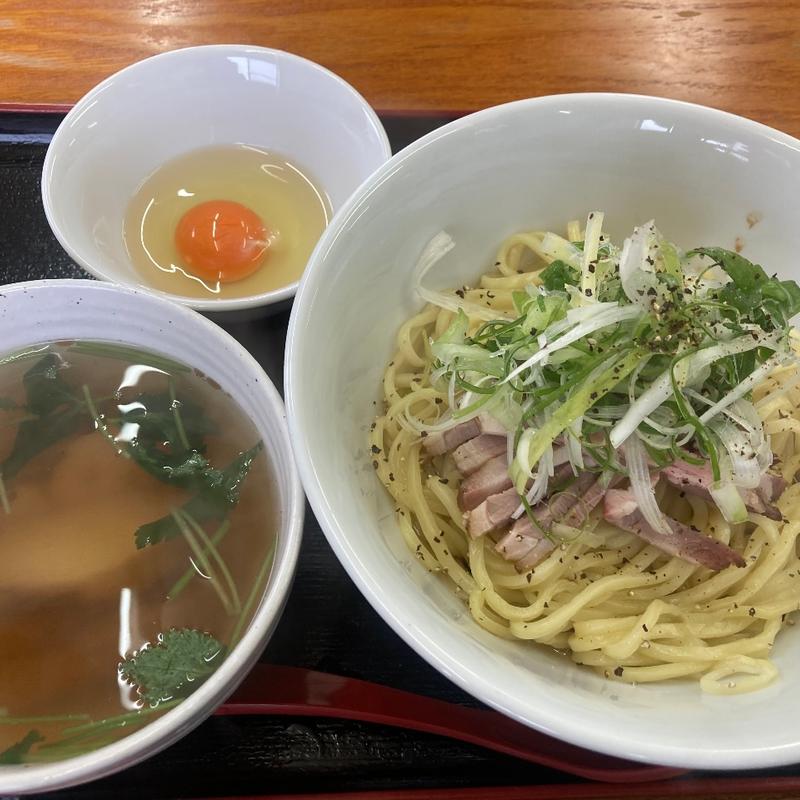 地鶏油そば　ミニスープ付き(栃木中華そば 神志)