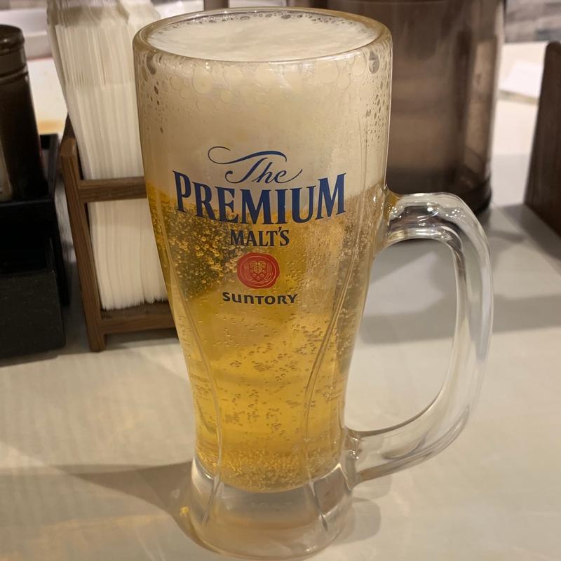 プレミアムモルツ(中華食堂一番館 西武新宿駅前店)