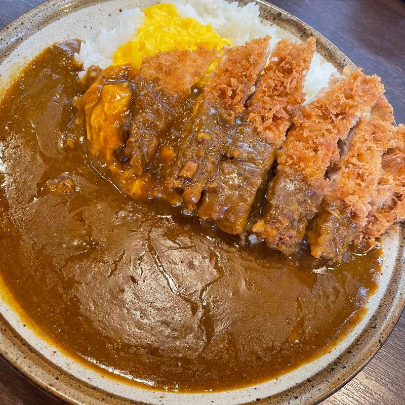 手仕込みカツカレー　スクランブルエッグトッピング(CoCo壱番屋 奈良藤ノ木台店 （ココイチバンヤ）)