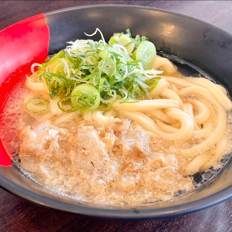 大阪かすうどん(並)(伊予製麺名古屋みなと店)
