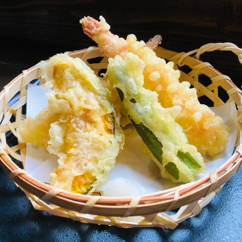 天麩羅_天ざるセット(信州庵 )