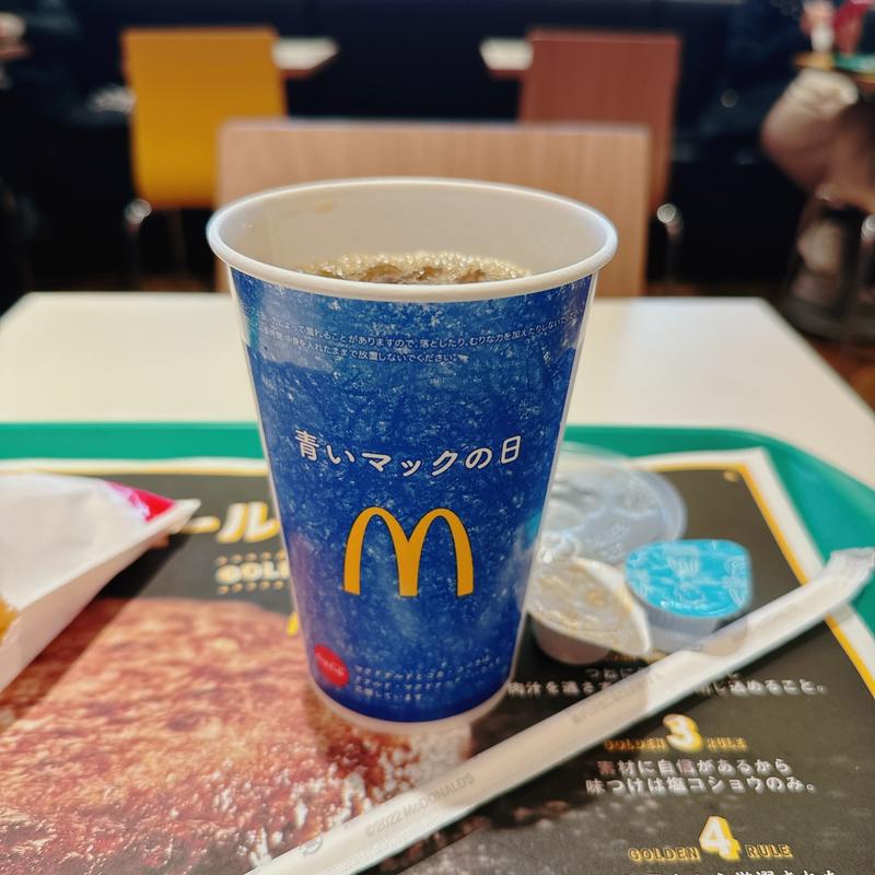 アイスコーヒー(M)(マクドナルド 広路通り店)