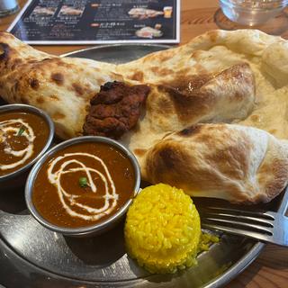 2種類のカレーランチセット