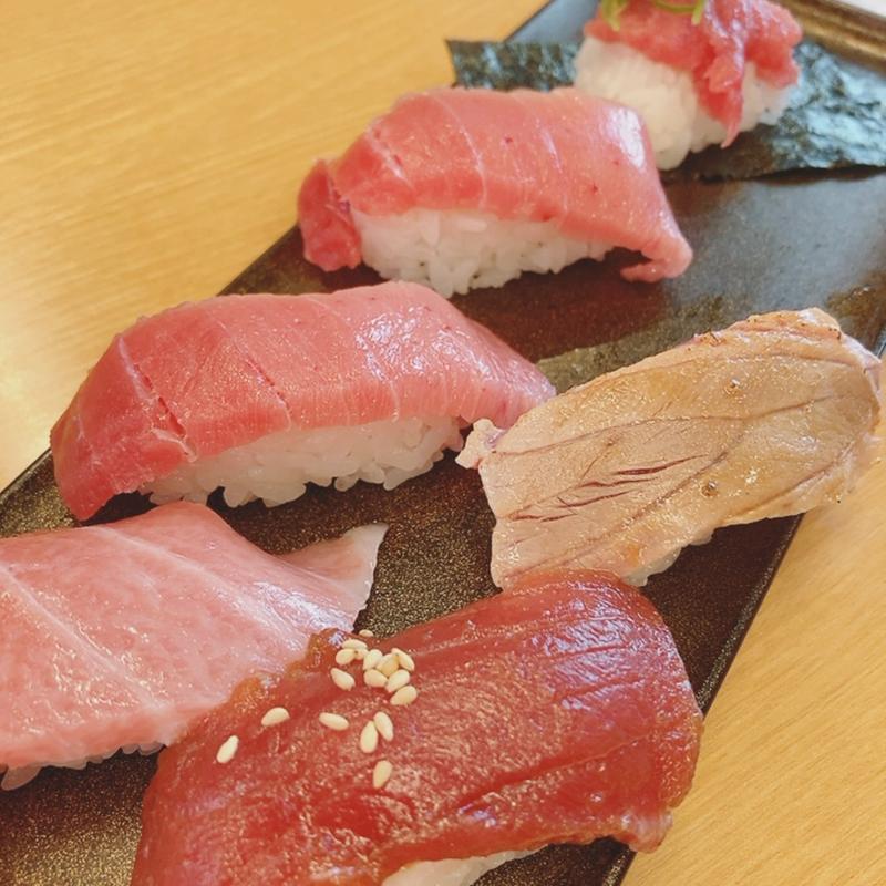 天然本鮪6貫盛り(スシロー 広島古市店 )