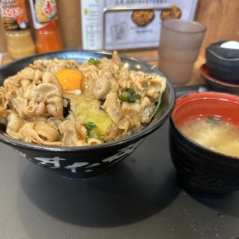 生姜丼(伝説のすた丼屋 下北沢店)