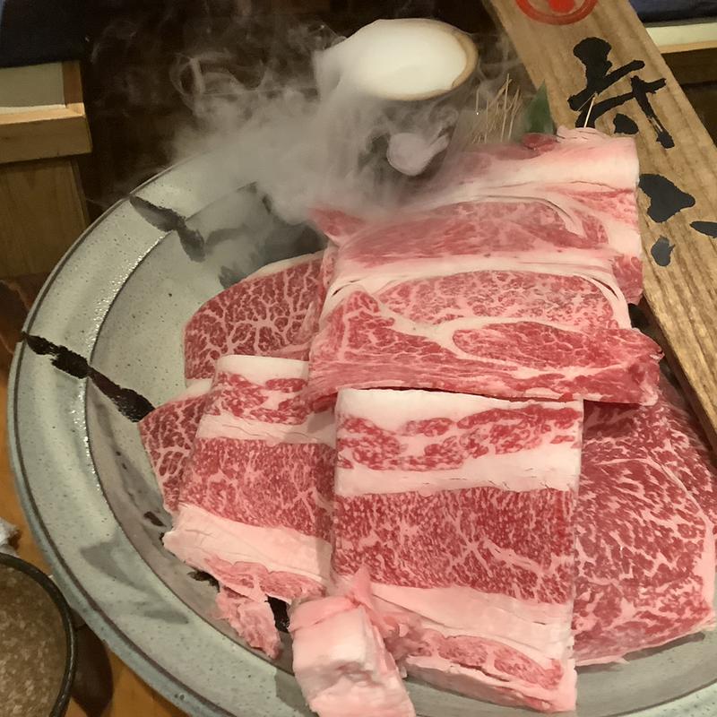 寿六セット4人前(牛とろ焼きしゃぶ専門店 十二松六左衛門)