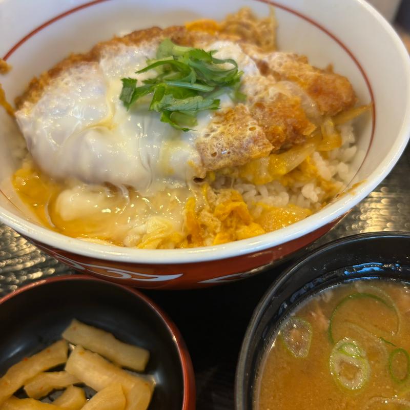 かつ丼＋お新香＋とん汁 ランチセット(かつさと 多摩センター店)
