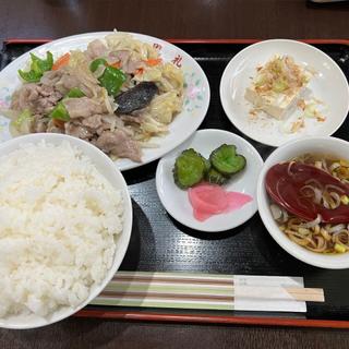 肉野菜炒め定食(周礼)