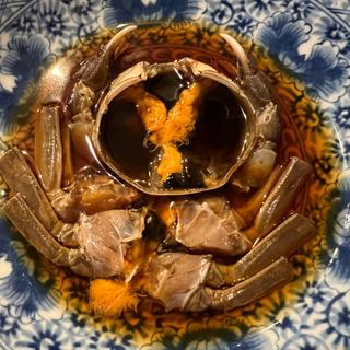 ふかひれと上海蟹の食べ比べコース(彩華)