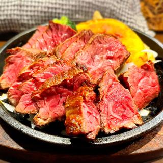 特上ハラミステーキセット(200g)(神戸牛ステーキ&ハンバーグ カミシゲ)