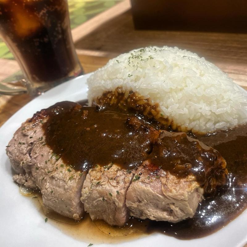 トンテキカレー(ブタとエスプレッソと)