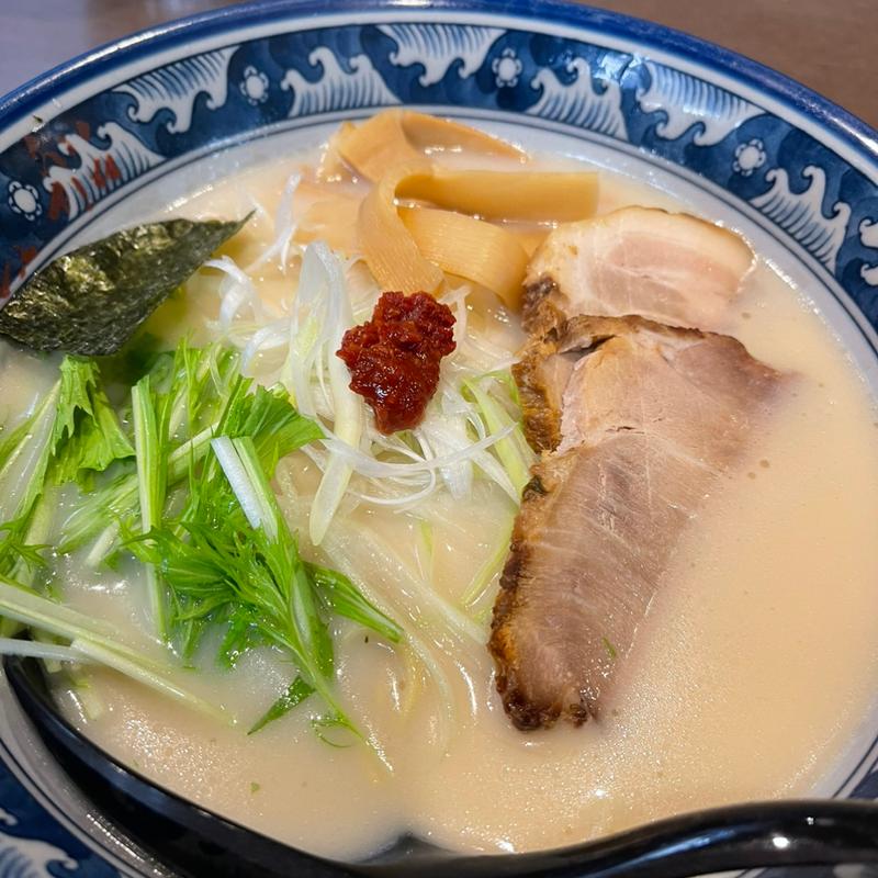 とんこつ塩ラーメン(麺屋新黒船 岐阜神田町店 （【旧店名】麺屋黒船）)