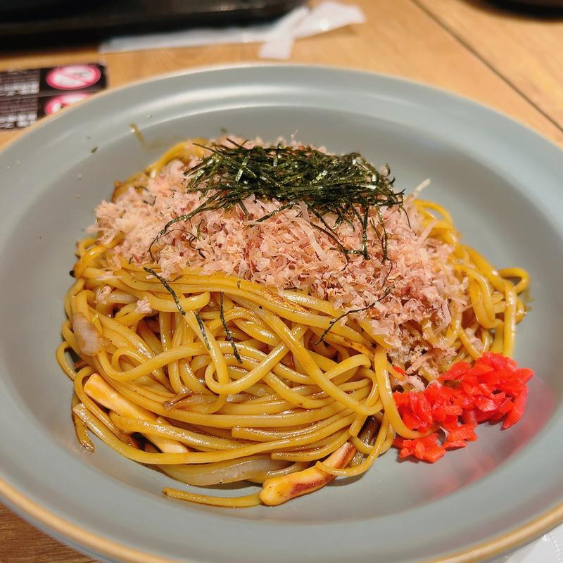 イカ焼きそば(北新地tanpopo阪神梅田本店)