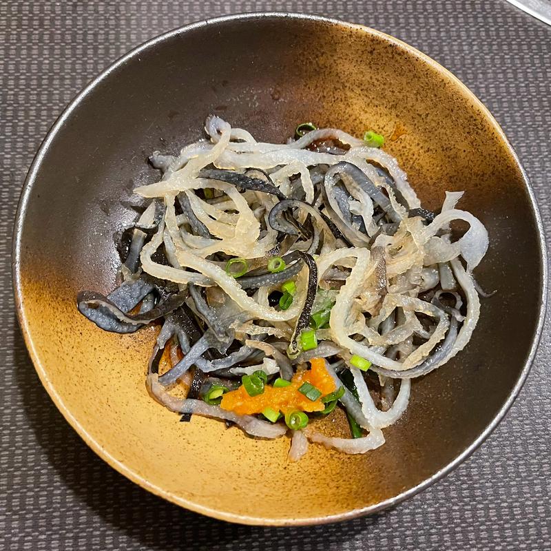 ふぐの皮ポン酢(泥亀 （ドロガメ）)