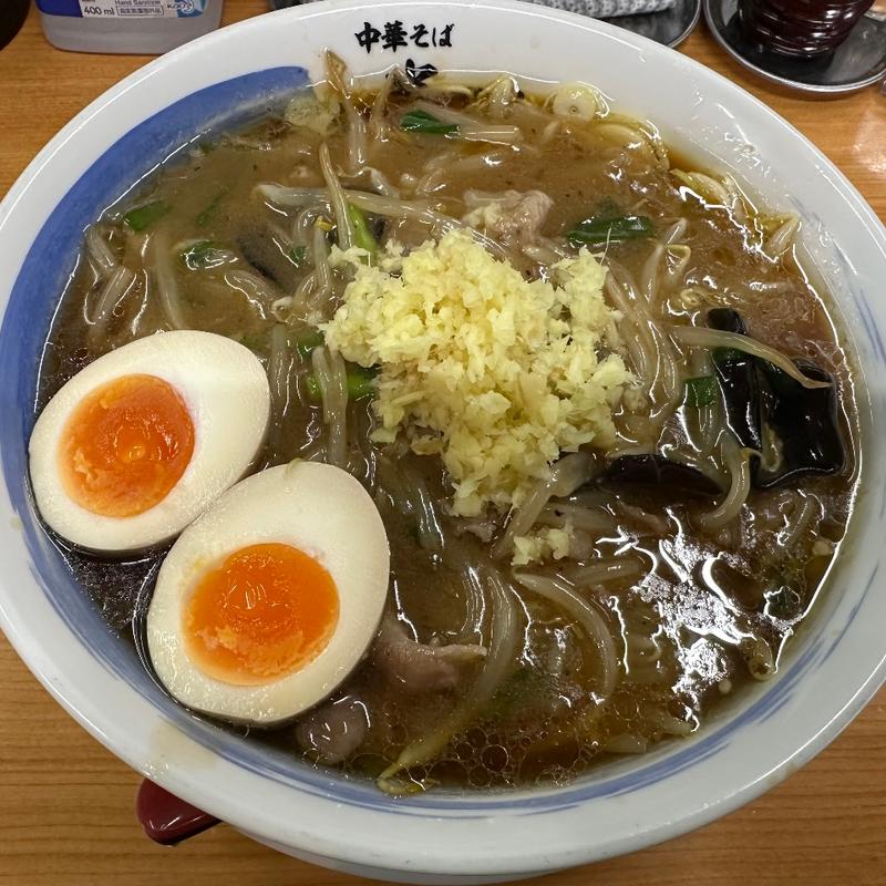 もやしそば(中華そば 半ざわ)