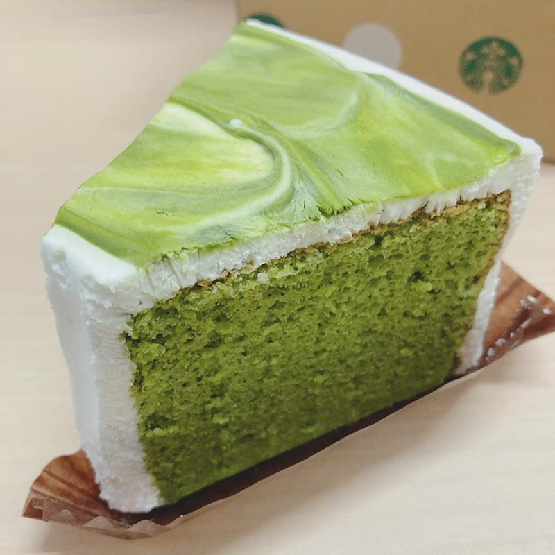 宇治抹茶シフォンケーキ(スターバックス コーヒー ゆめタウン広島店)