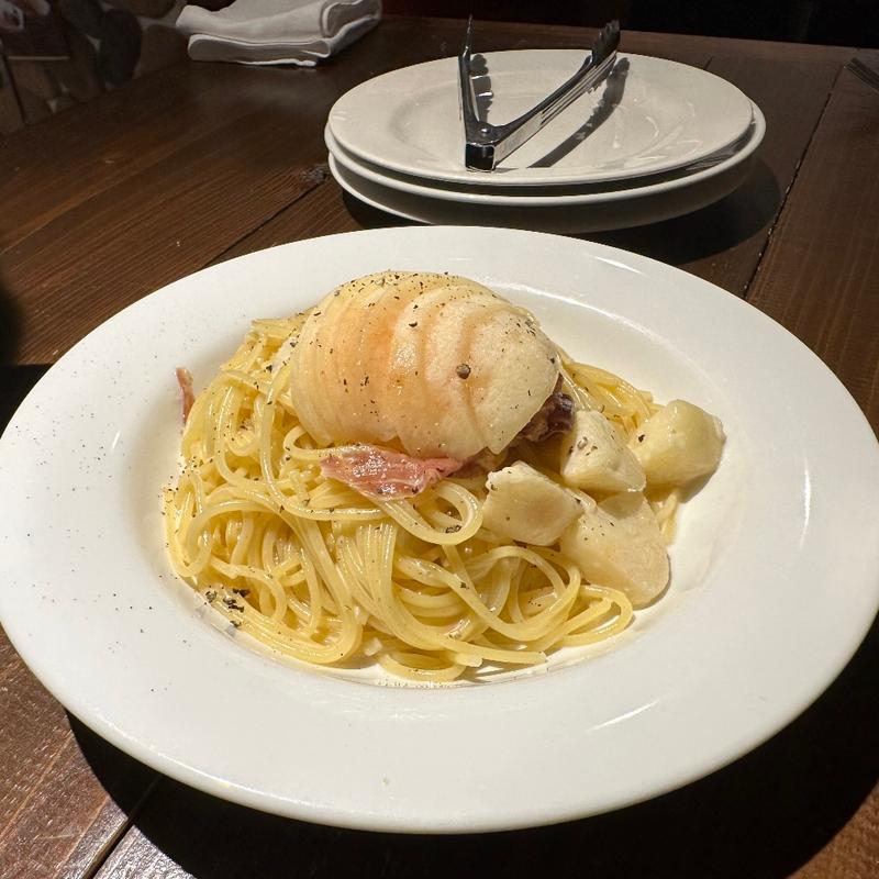 桃のパスタ(クオーレドーロ)