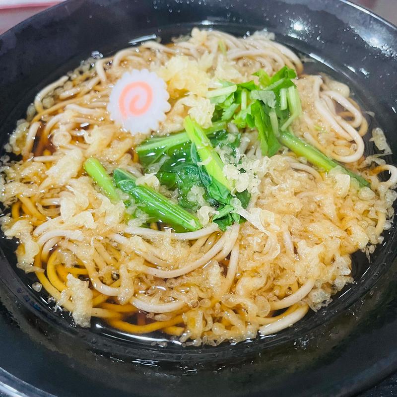 たぬきそば(まつかげ庵そば居酒屋)