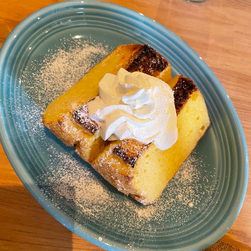 松濤ケーキバタートースト(松涛カフェKYOTO (#シフォンケーキ#スイーツ#パン))