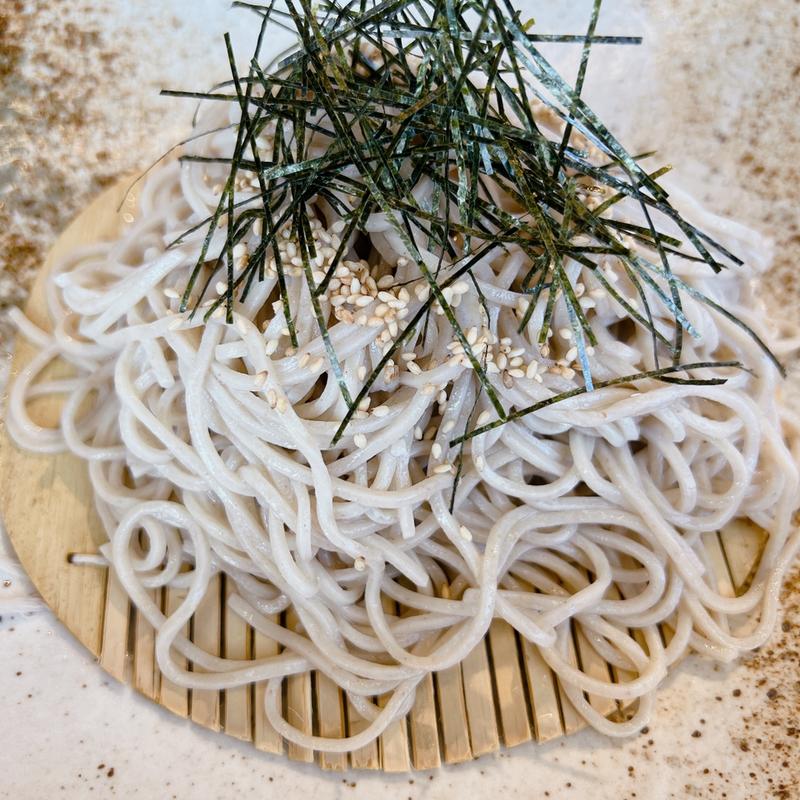 たっぷりきのこのつけそば(そば処三十庵)