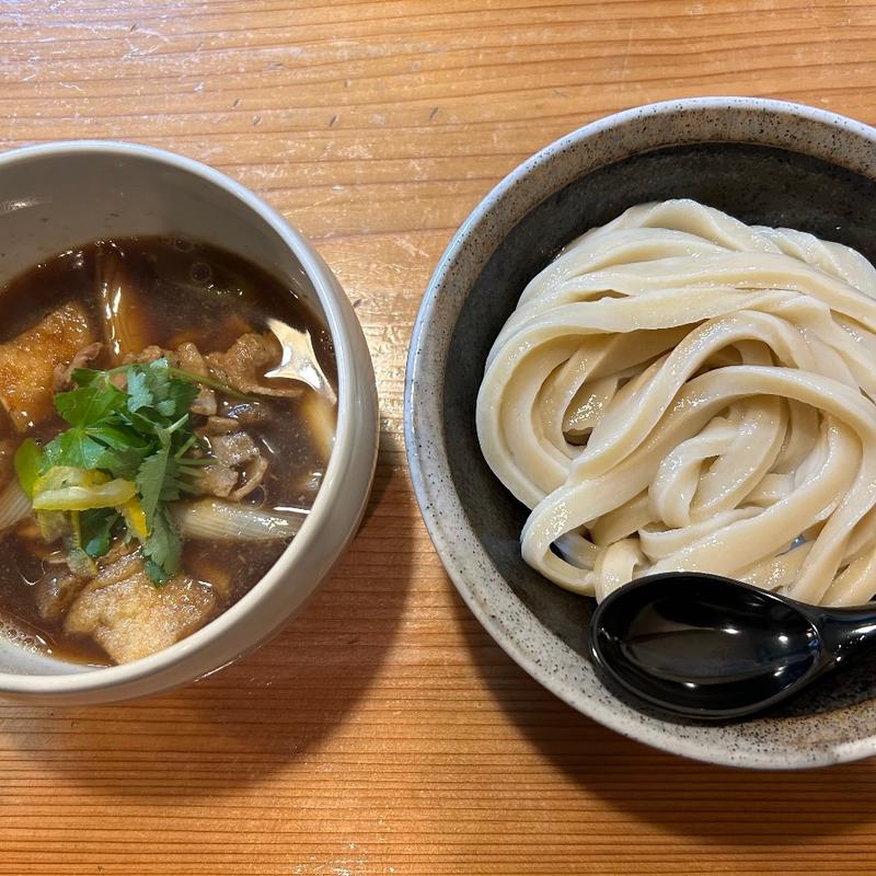 朱華醤油つけうどん(つけうどん 朱華)