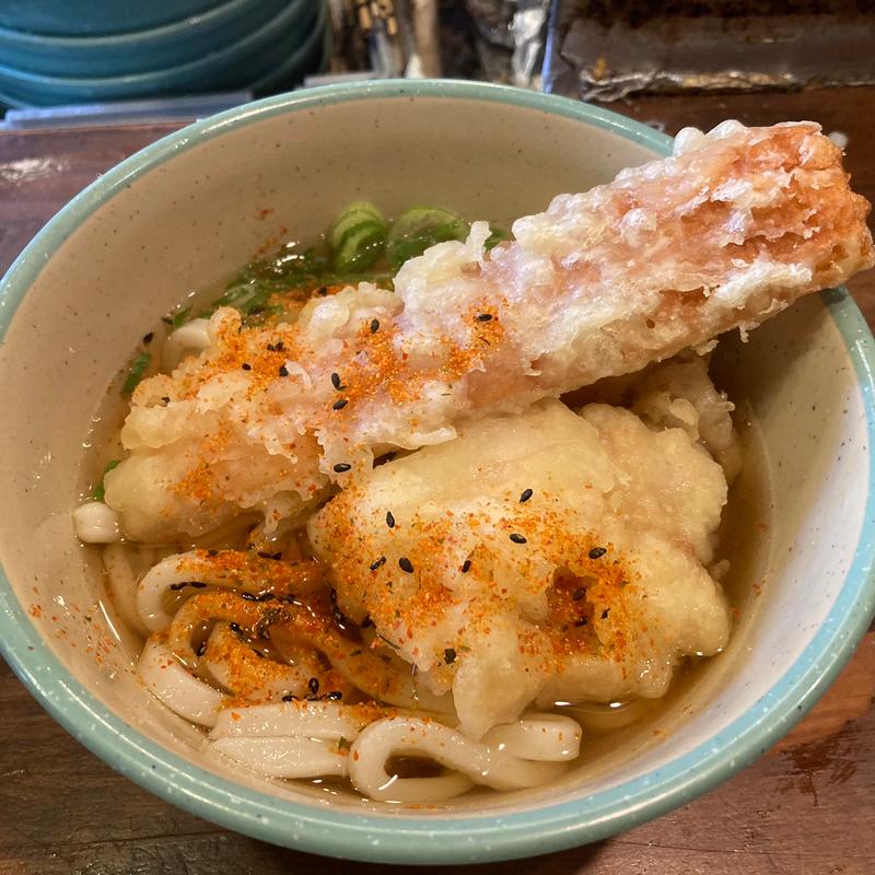 温とり天ちくわ天（並）(おにやんま　五反田本店)