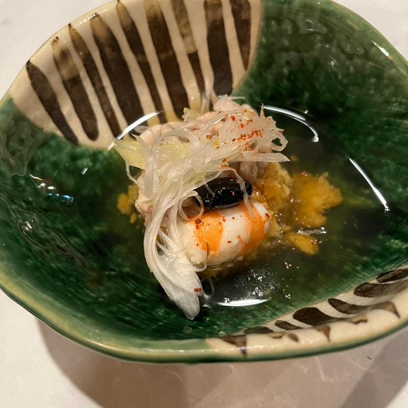 鱈白子と大根の風呂吹き(多満喜)