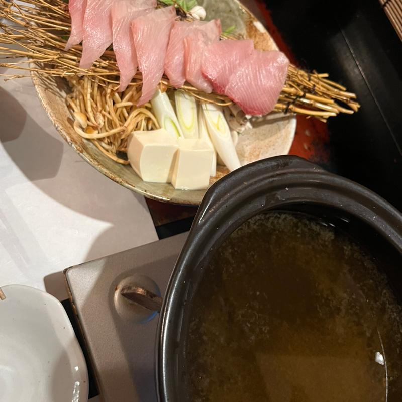 鰤しゃぶみぞれ鍋(多満喜)