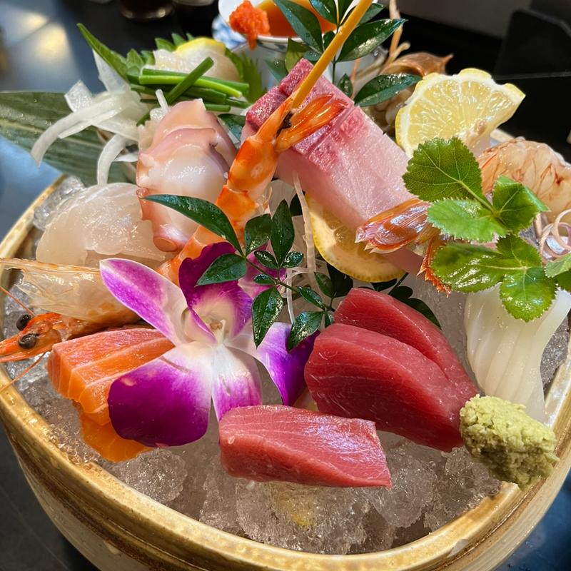 上造りの盛り合わせ(賞味)