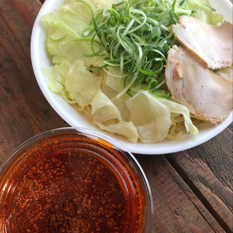 定番つけ麺小(半玉)(つけ麺本舗辛部 広島駅前店)