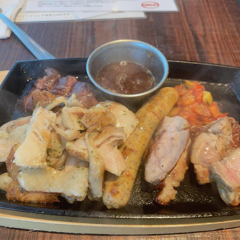 ニクラウスグリルランチセット(Meat Deli Nicklaus' 梅田エスト店)