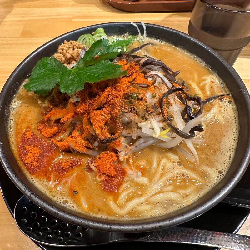 鬼味噌濃厚そば　鬼辛(麺道 三番目の娘)