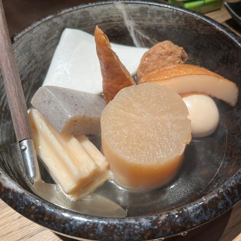 おでん盛り合わせ(潜裏)