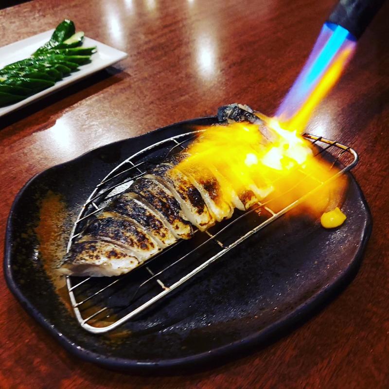 卓上で炙る！！〆さば(三代目 鳥メロ 高松南新町店 )