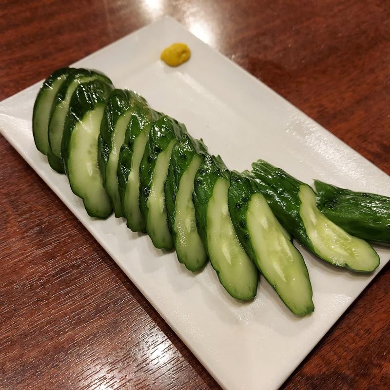 胡瓜の浅漬け(三代目 鳥メロ 高松南新町店 )
