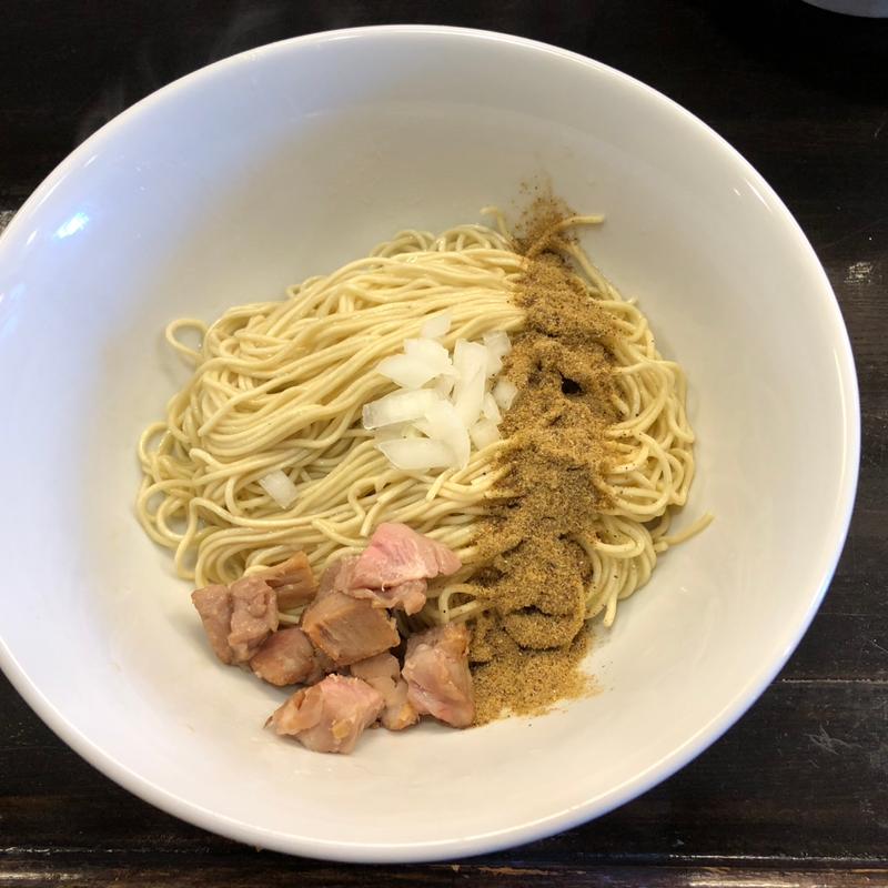 さば和え玉(ラーメン屋 ステイゴールド)