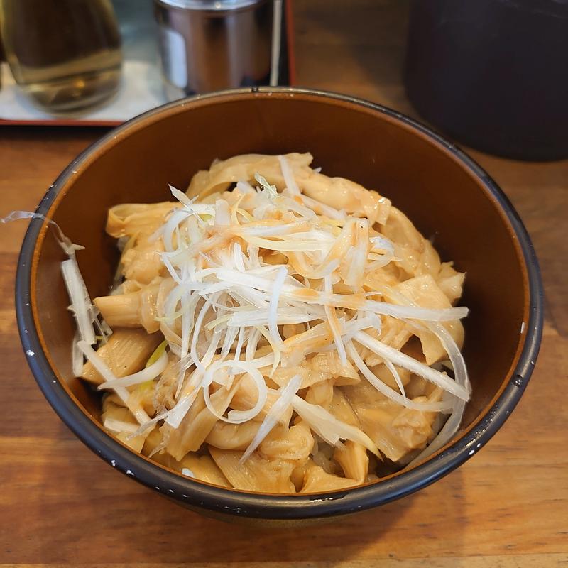 メンマ丼(くりの木 加須店)