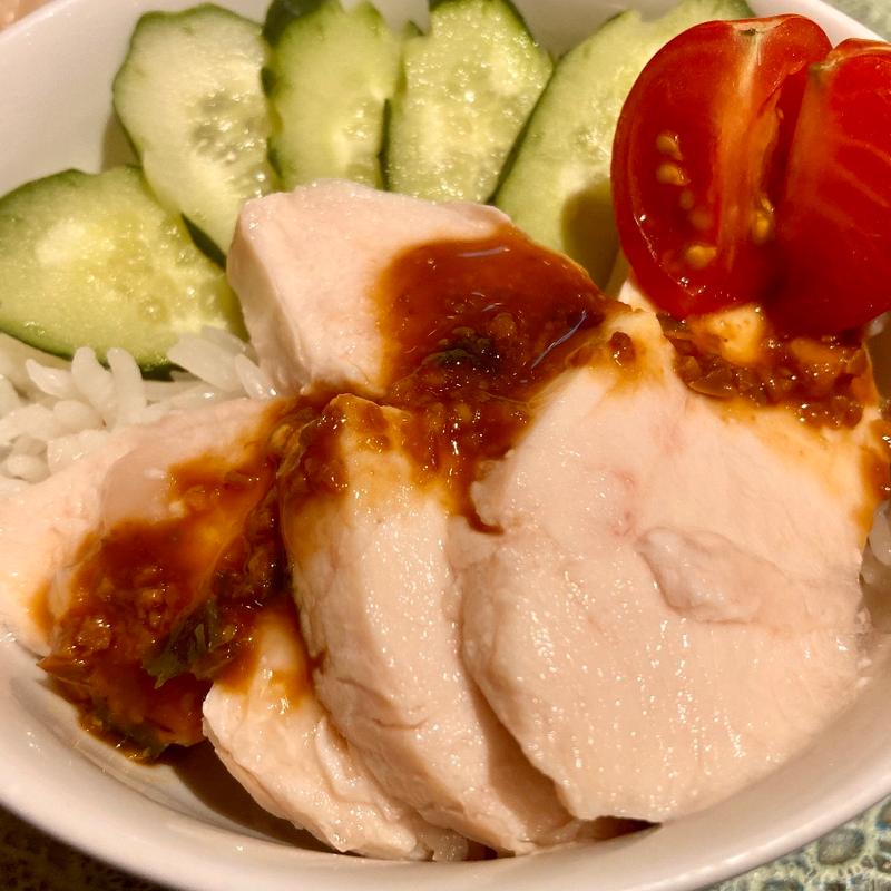 海南チキンライス(セット用)(Rice people, Nice people! 名古屋)