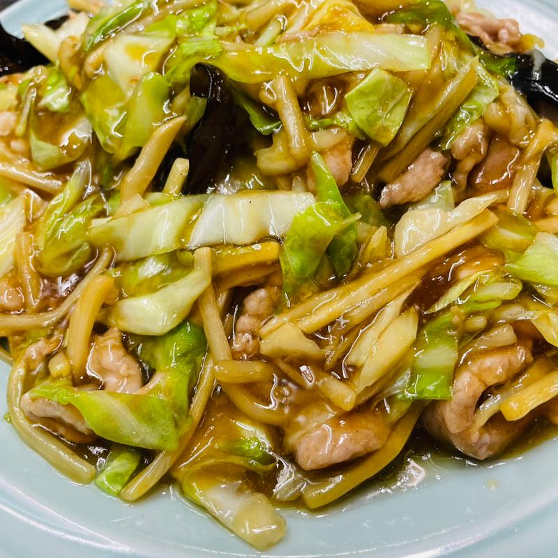 糸切り肉焼そば(又一順 （ゆういしゅん）)