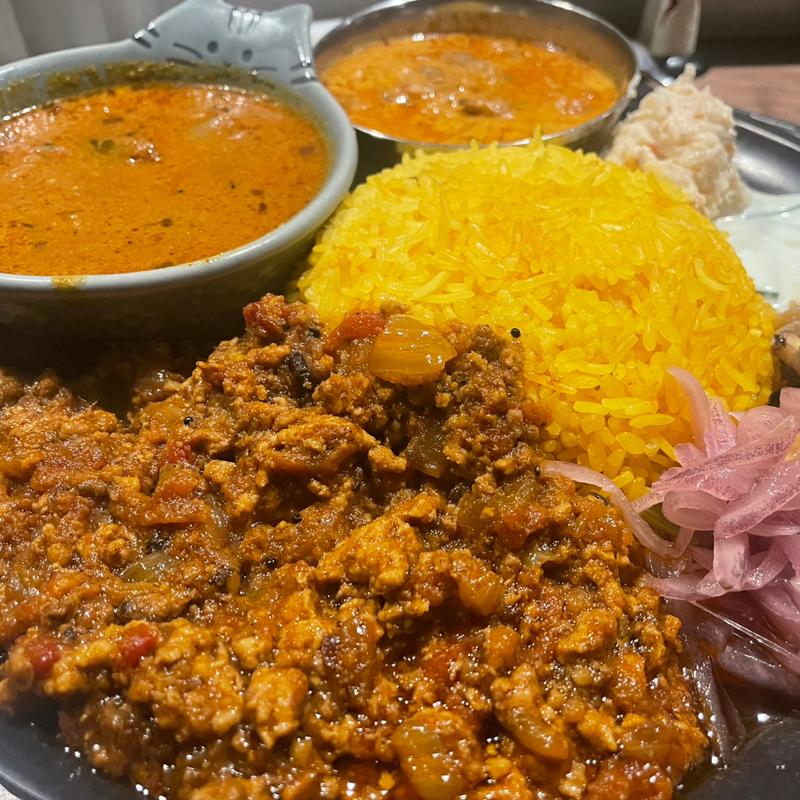 三種あいがけ(ホナマタ)