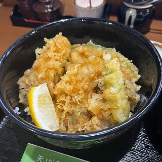 牡蠣天丼(天ぷら食堂 満天)
