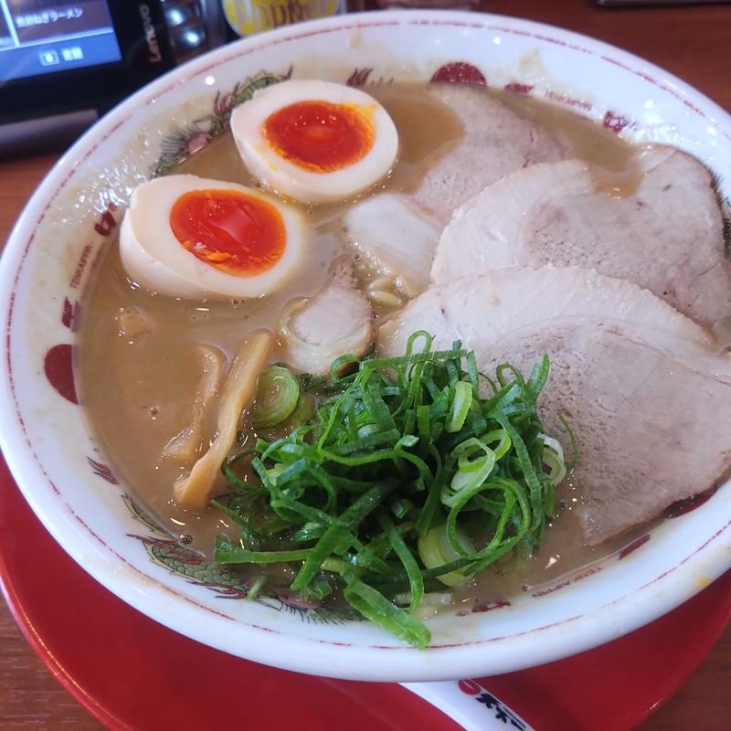 チャーシュー煮卵ラーメン(天下一品 つくば店 )