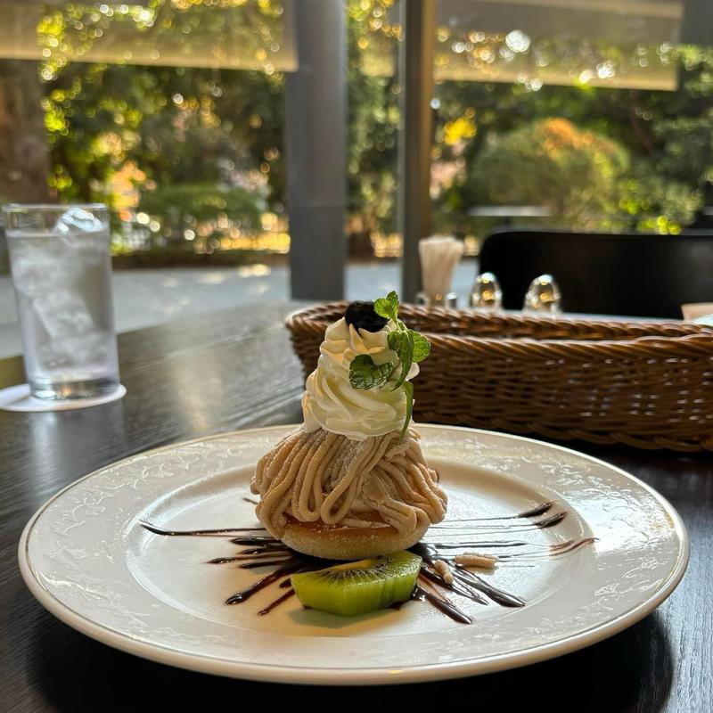 モンブラン(東京国立博物館 法隆寺宝物館)