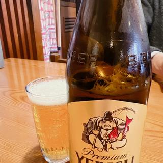 ビール(中清そば店)