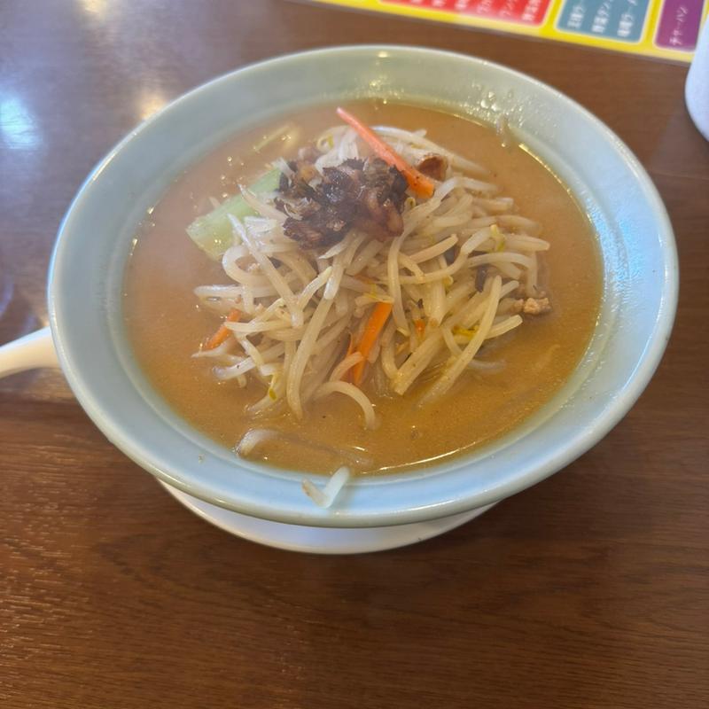 味噌ラーメン　餃子セット(中華 王様)