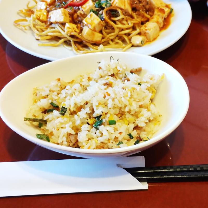 炒飯(ハーフサイズ)(福寿飯店)