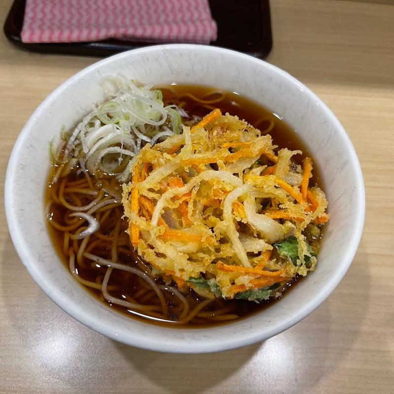 かき揚げそば(いろり庵きらく 西川口)