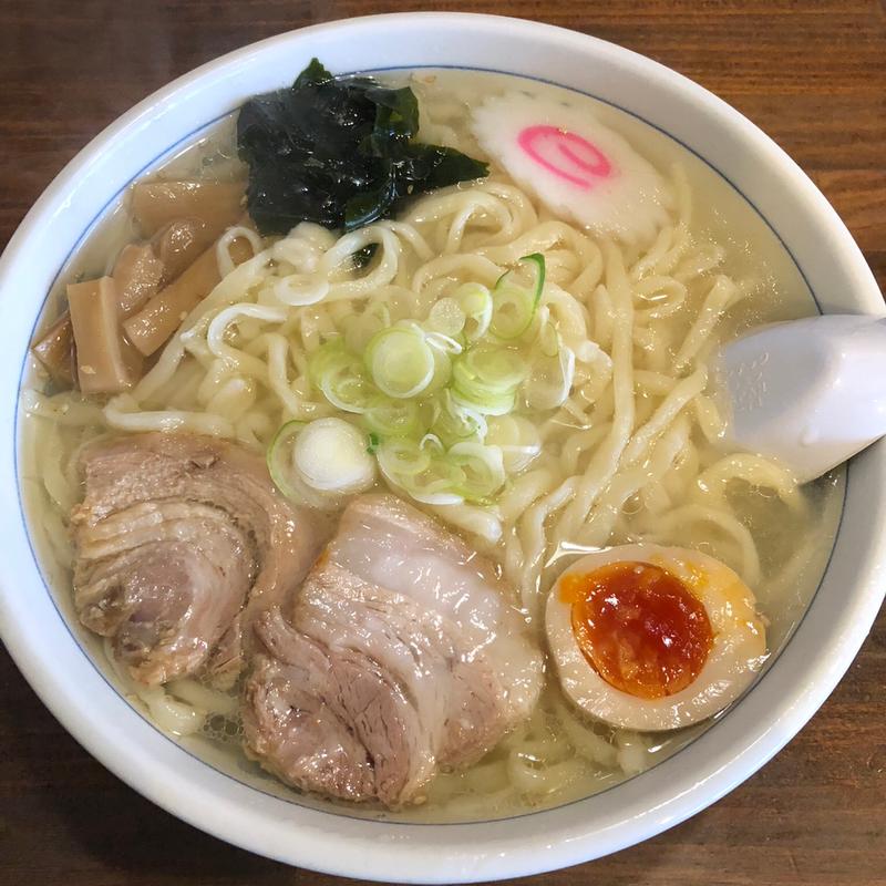 塩ラーメン【大盛】(手打ちらーめん麺之介)
