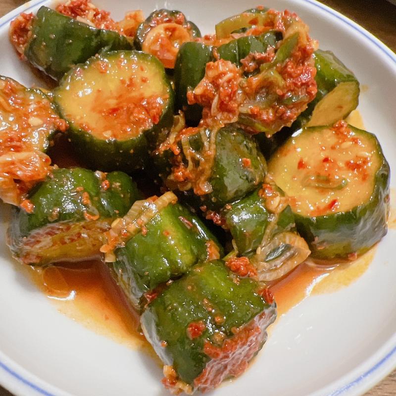 きゅうりのキムチ(純豆腐専門店 コチュ)